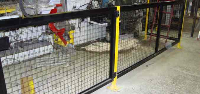 Clôture pour périmètre de sécurité 48'' de hauteur
